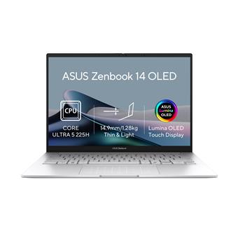 ASUS Zenbook 14/UX3405CA-OLED577WZ/U5-225H/14"/WUXGA/T/16GB/512GB/Intel int/W11H/Silver/2R