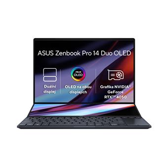 ASUS Zenbook Pro Duo 14 OLED/UX8402VU/i7-13700H/14,5"/2880x1800/T/16GB/1TB SSD/RTX 4050/W11H/Black/2