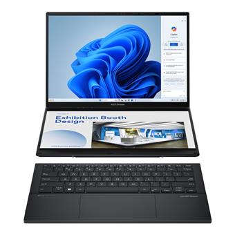 ASUS Zenbook Duo 14 OLED/UX8406CA-OLED166X/U9-285H/14"/2880x1800/T/32GB/1TB SSD/Arc 140T/W11P/Gray/2