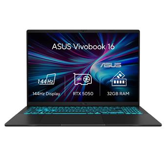 ASUS V16/V3607VH-RP001W/7-240H/16"/WUXGA/32GB/1TB/RTX 5050/W11H/Black/2R