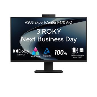 ASUS ExpertCenter/P470VAK-BPE048X/27"/FHD/i7-13620H/32GB/1TB/Intel int/W11P/Čierna/3ROn-Site