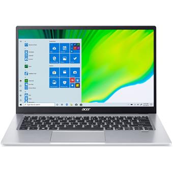 Acer Swift 1 - 14"/N5030/8G/256SSD NVMe/IPS FHD/W10 stříbrný