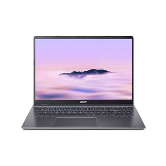 Acer Chromebook Plus 516/CB516-1HT-38G2/3-100U/16"/WUXGA/T/8GB/256GB/Intel int/Chrome/Gray/2R