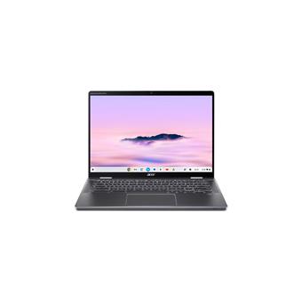 Acer Chromebook Plus Spin 714/CP714-1HN/U5-115U/14"/WUXGA/T/8GB/256GB SSD/Iris Xe/Chrome/Gray/2R