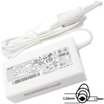 Acer orig. NTB adaptér 65W19V AC 5.5x1.7 mm (bez síťové šňůry) bílý