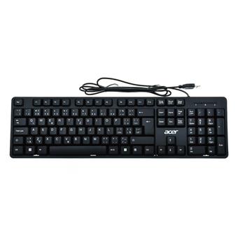 Acer Wired Keyboard/Drátová USB/CZ-SK layout/Černá