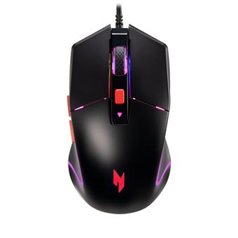 Acer Nitro NMW100/Herná/Optická/Pre pravákov/7 200 DPI/Drôtové USB-A/Čierna