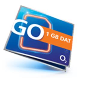 O2 Předplacená karta GO 1GB DAT