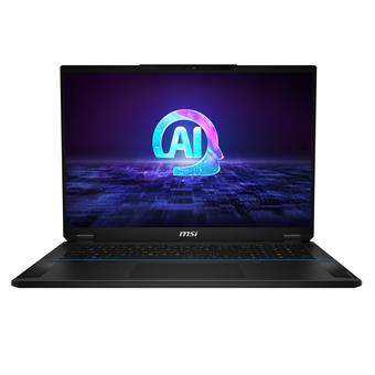 MSI Stealth/18 AI Studio A1VHG/U9-185H/18"/4K/32GB/2TB SSD/RTX 4080/W11H/Black/2R