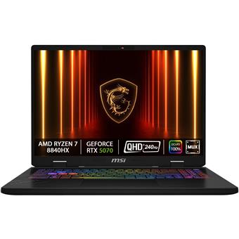 MSI Crosshair/A16 HX D8WGKG-021CZ/R7-8840HX/16"/2560x1600/32GB/1TB/RTX 5070/W11H/Gray/2R