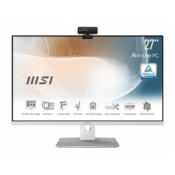 MSI Modern/AM271/27"/FHD/i5-1135G7/8GB/512GB SSD/Intel UHD Graphics/W11H/White/2R