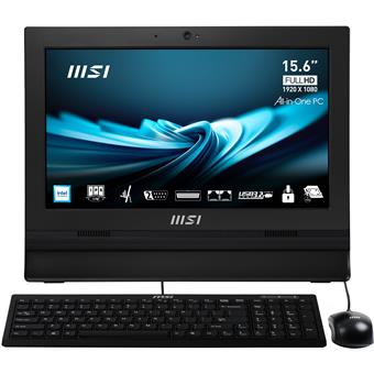 MSI PRO/AP162T ADL-04SEU/15,6"/FHD/T/N100/4GB/128GB SSD/UHD/W11P/Black/3R