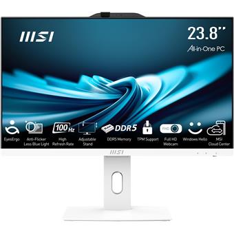 MSI PRO/AP242P 14M-665EU/23,8"/FHD/i5-14400/8GB/512GB SSD/UHD 730/W11P/White/3R