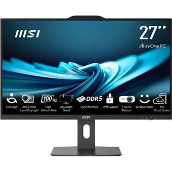 MSI PRO/AP272P 14M-496EU/27"/FHD/i5-14400/16GB/512GB SSD/UHD 730/W11P/Black/3R