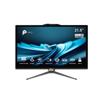 MSI PRO/AP222T 14MA-668EU/21,5"/FHD/T/G7400/8GB/128GB/Intel int/W11P/Černá/3R