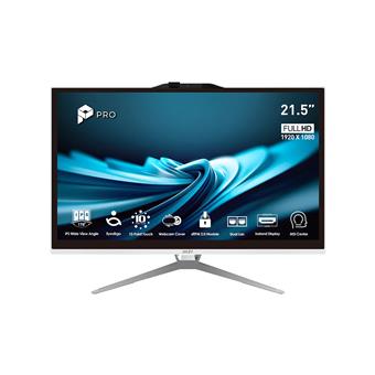MSI PRO/AP222T 14MA-664XEU/21,5"/FHD/T/i3-14100/16GB/512GB/Intel int/bez OS/Biela/3R