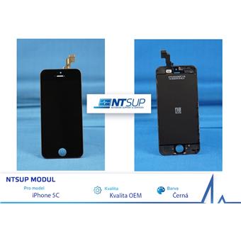 NTSUP LCD modul iPhone 5C černý kvalita B