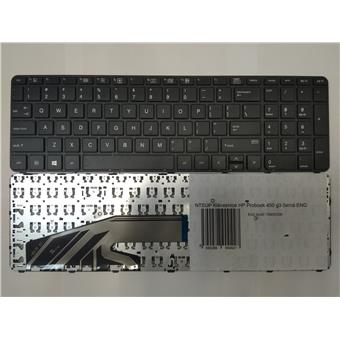 NTSUP Klávesnice HP Probook 450 g3 černá ENG