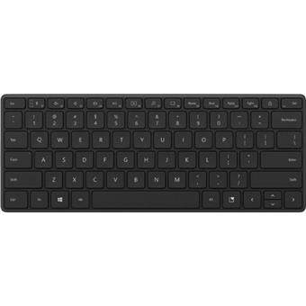 Microsoft Bluetooth Designer Compact Keyboard, Black, CZ&SK