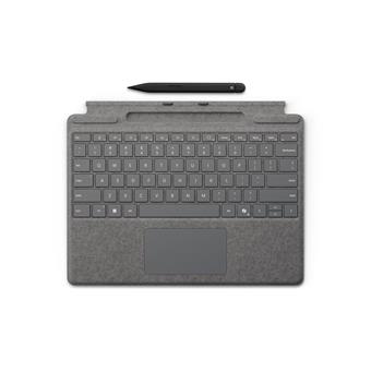 Microsoft Surface Pro Keyboard + Slim Pen 2 Bundle (Platinum), CZ&SK