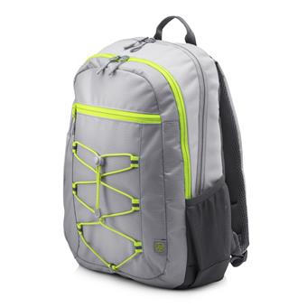 HP 15.6 Active Backpack (Grey/Neon Yellow)