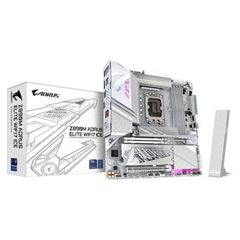 GIGABYTE Z890M AORUS ELITE WIFI7 ICE/LGA 1851/mATX