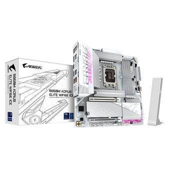 GIGABYTE B860 AORUS ELITE WIFI6E ICE/LGA 1851/mATX