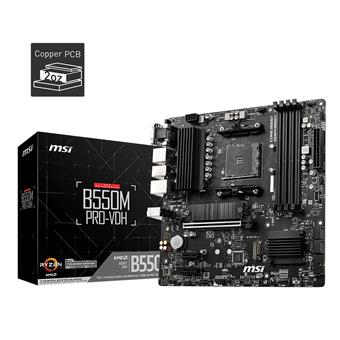 MSI B550M PRO-VDH/AM4/mATX
