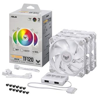 Asus TUF Gaming TF120 3in1 -vent. 120mm ARGB white