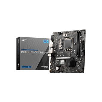 MSI PRO H610M-G WIFI DDR4/LGA 1700/mATX