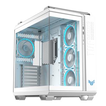 ASUS case GT502 HORIZON WHITE, ARGB, TEMPERED GLASS