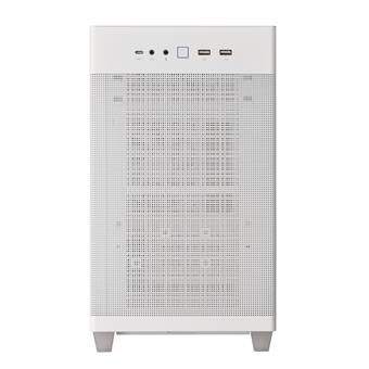 ASUS PRIME AP201/Micro ATX/Transpar./Bílá