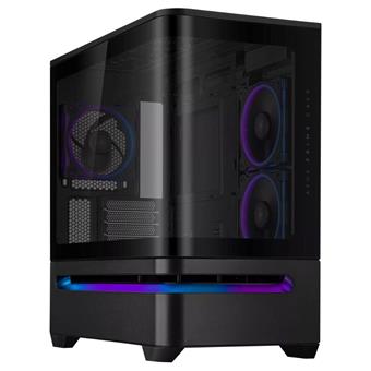 ASUS case PRIME AP202 TG ARGB FANS čierna