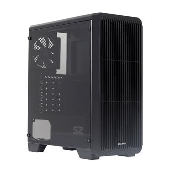 case Zalman miditower S2, ATX/mATX/Mini-ITX, bez zdroje, USB3.0, černá
