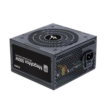 Zdroj Zalman ZM500-TXII MegaMax 500W, 80 PLUS Standard 230V EU, ATX12V 2.3, aPFC 98%, 12cm fan, ErP