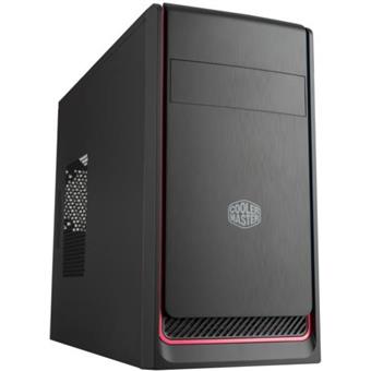 COOLER MASTER PC skříň MASTERBOX E300L, červená