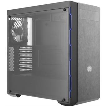COOLER MASTER PC skříň MASTERBOX MB600L, WO/ODD, modrá