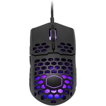 COOLER MASTER herní myš LightMouse MM711, 400-16000DPI, RGB podsvícení, matná černá