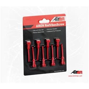 AIREN RedVibes Screw (8pcs Red color pack)