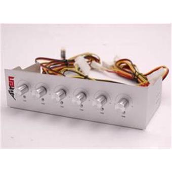 AIREN PANEL SilverSix (6 fans Speed Control 5,25")
