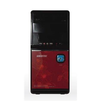 AMEI AM-C1002BR/Micro ATX/Černá a červená