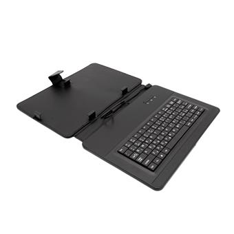 AIREN AiTab Leather Case 4 with USB Keyboard 10" BLACK (CZ/ SK/SK /DE/UK/US.. layout)