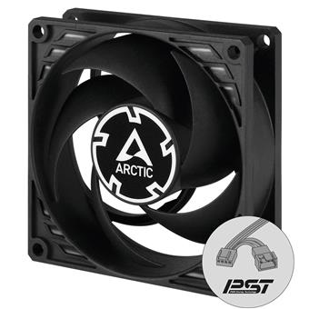 ARCTIC P8 PWM PST Case Fan - 80mm case fan with PWM control and PST cable