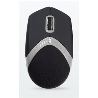 AMEI AM-M101S/Ergonomická/Optická/1 600 DPI/Drátová USB/Černá-stříbrná