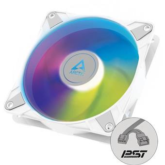 ARCTIC P14 PWM pst A-RGB 0dB (WHITE) – 140mm Pressure optimized case fan | PWM controlled speed with