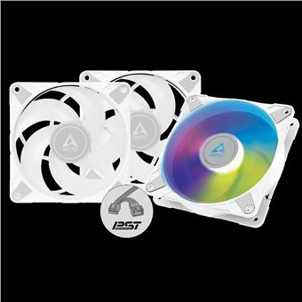 ARCTIC P12 PWM pst A-RGB 0dB – 120mm Pressure optimized case fan | PWM controlled speed with pst whi