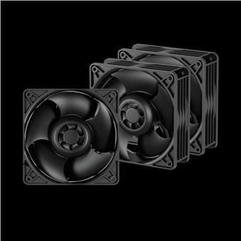 ARCTIC S12038-8K -120mm Case Fan (3 Pack) - dual ball bearing - max 8000 RPM - PWM regulated
