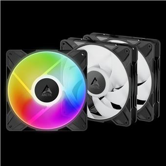 ARCTIC P14 Pro A-RGB (3 kusy) - 140mm A-RGB PWM ventilátor s rozdělovačem kabelů