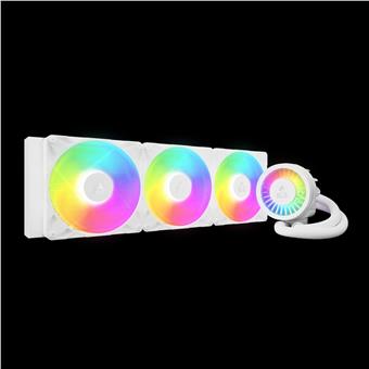 ARCTIC Liquid Freezer III Pro 420 A-RGB (White) : All-in-One CPU Water Cooler s 420mm radiátorom an