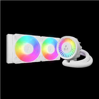ARCTIC Liquid Freezer III Pro 240 A-RGB (White) - Multikompatibilný all-in-one vodný chladič CPU s A